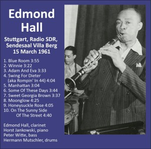 Edmond Hall 1961-03-15 Front Cover