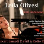 leïla olivesi nonet - suite andamane - 2 apr 2022, studio 104, paris, france